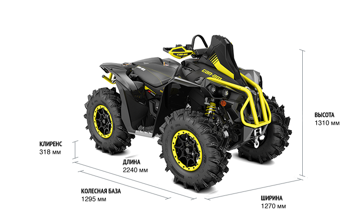 BRP Can-Am Renegade 1000R X MR (2018 м.г.)