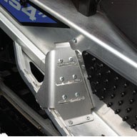 Rear Footrest Kit - Aluminum