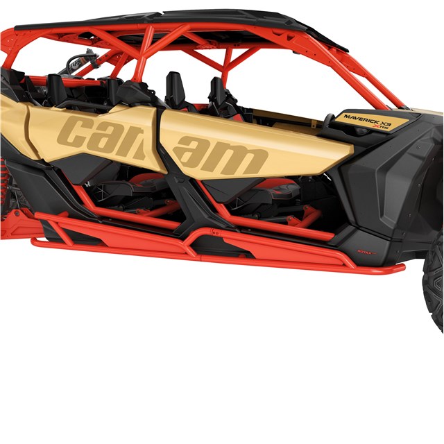 Rock Sliders - Can-Am Red