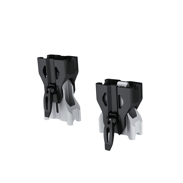 Adjustable Riser for Straight Handlebar - Black/Aluminum