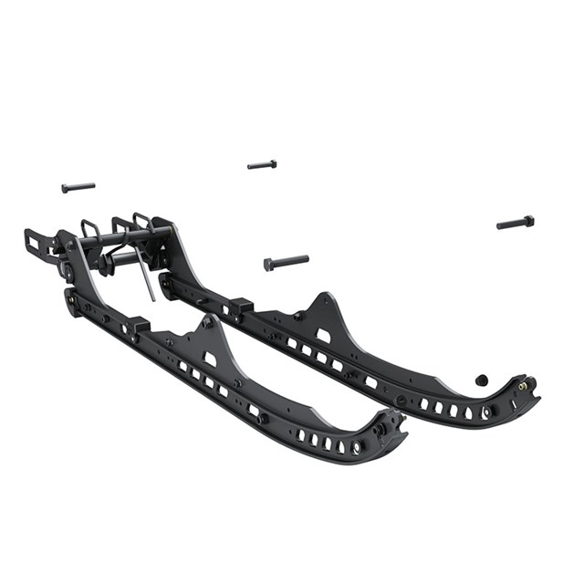 Articulated Rear Suspension 154'' - Black/Aluminum