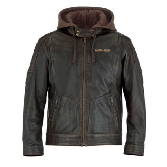 Куртка кожаная мужская James Leather Jacket