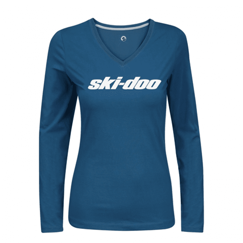 Футболка женская Ski-Doo Long Sleeves Signature